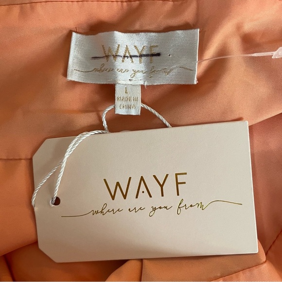 New! Wayf Alma Orange Floral Print Sleeveless Tiered Maxi Dress NWT 1705 - Picture 8 of 11